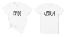 Load image into Gallery viewer, Bride and Groom T Shirt