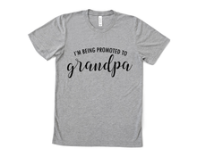 Load image into Gallery viewer, Promoted to Grandpa T Shirt
