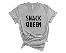 Load image into Gallery viewer, Snack Queen T Shirt