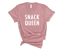 Load image into Gallery viewer, Snack Queen T Shirt