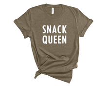 Load image into Gallery viewer, Snack Queen T Shirt