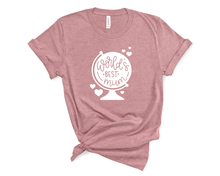 Load image into Gallery viewer, World's Best Mum T Shirt