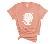 Load image into Gallery viewer, World's Best Mum T Shirt