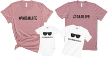 Load image into Gallery viewer, #Momlife #Dadlife #Livingmybestlife Matching Set