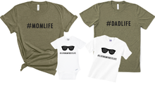 Load image into Gallery viewer, #Momlife #Dadlife #Livingmybestlife Matching Set