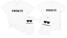 Load image into Gallery viewer, #Momlife #Dadlife #Livingmybestlife Matching Set