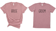 Load image into Gallery viewer, Bride & Groom T Shirt