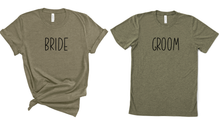 Load image into Gallery viewer, Bride & Groom T Shirt