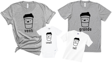 Load image into Gallery viewer, Coffee Family Matching Set