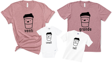 Load image into Gallery viewer, Coffee Family Matching Set