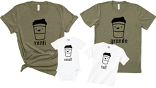 Load image into Gallery viewer, Coffee Family Matching Set