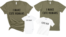 Load image into Gallery viewer, I Make Cute Humans Matching Set
