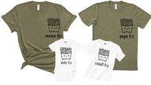 Load image into Gallery viewer, French Fry Family Matching Set