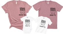 Load image into Gallery viewer, French Fry Family Matching Set