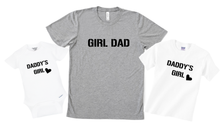 Load image into Gallery viewer, Girl Dad and Daddy's Girl Bold Matching Set