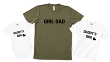Load image into Gallery viewer, Girl Dad and Daddy's Girl Bold Matching Set