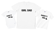 Load image into Gallery viewer, Girl Dad and Daddy's Girl Bold Matching Set
