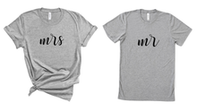 Load image into Gallery viewer, Mrs & Mr Matching T Shirt