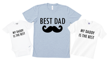 Load image into Gallery viewer, Best Dad Mustache Matching Set