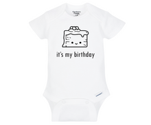 Load image into Gallery viewer, It's My Birthday Baby Onesie