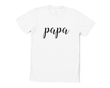 Load image into Gallery viewer, Papa Script T Shirt