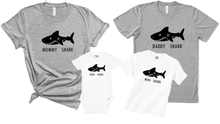 Load image into Gallery viewer, Mommy Daddy Mini Baby Shark Matching Set
