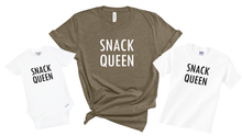 Load image into Gallery viewer, Snack Queen Matching Set