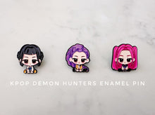Load image into Gallery viewer, Cute Kpop Demon Hunters Inspired Enamel Pins Huntrix Gift for Kids
