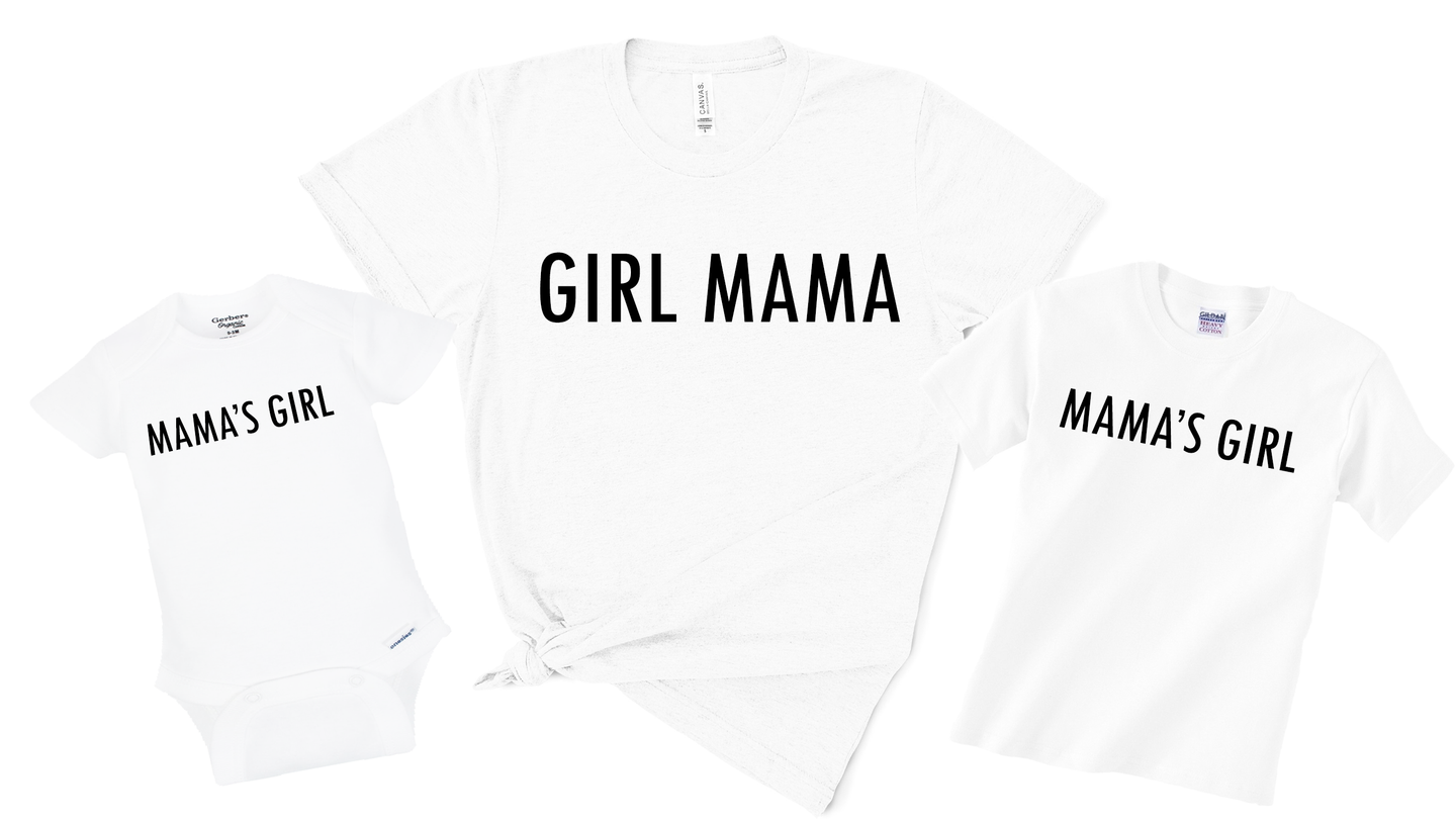 Girl Mama Matching Set