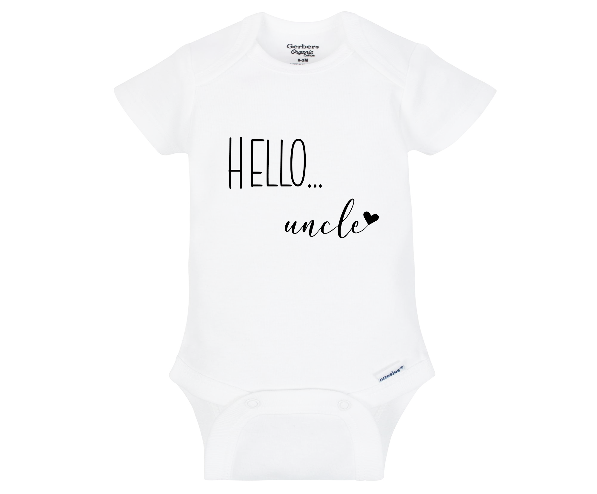 Uncle on sale baby onesie