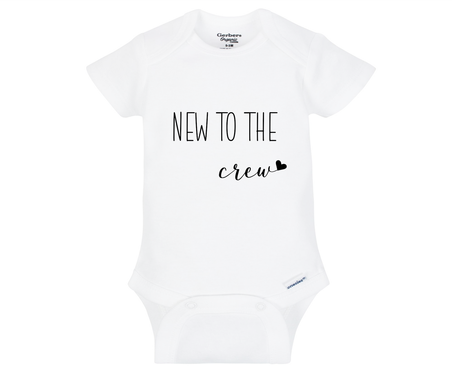 New to the Crew Baby Onsie