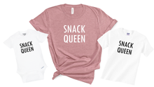 Load image into Gallery viewer, Snack Queen Matching Set
