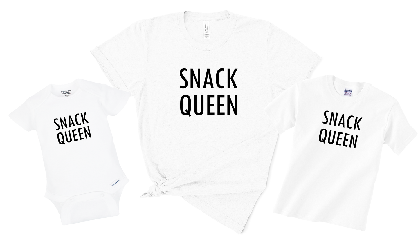 Snack Queen Matching Set